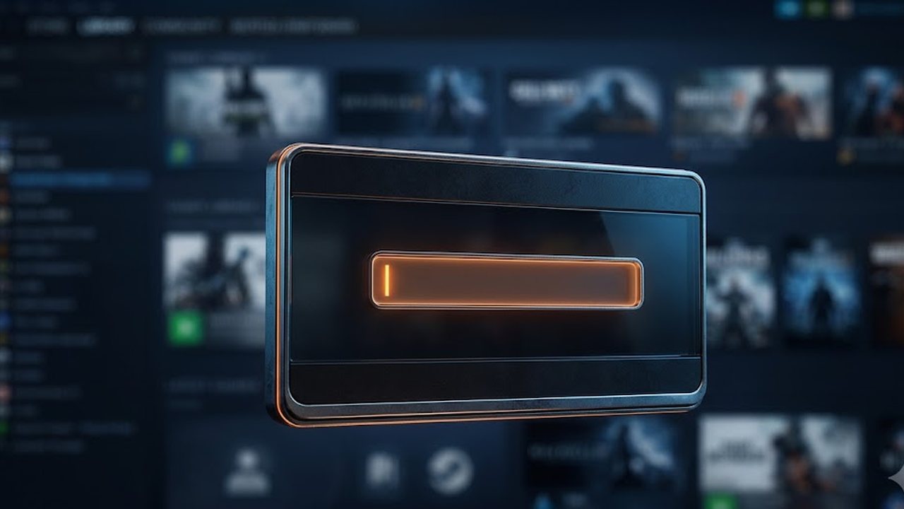 An empty launch options box in the game properties window